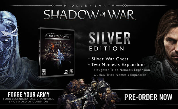 Αποτέλεσμα εικόνας για Middle-Earth: Shadow of War Silver Edition