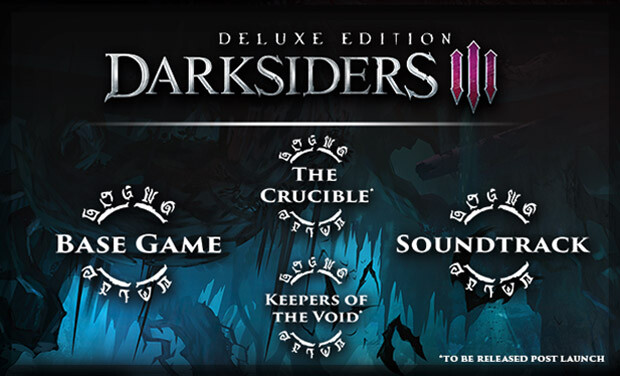 Darksiders 3 deluxe edition что входит