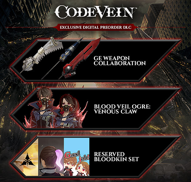 CODE VEIN: Halfbred Weapon Gameplay Trailer - News - Gamesplanet.com
