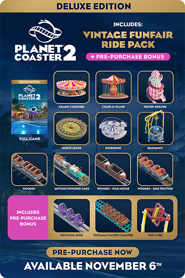 Planet Coaster 2 Deluxe Edition